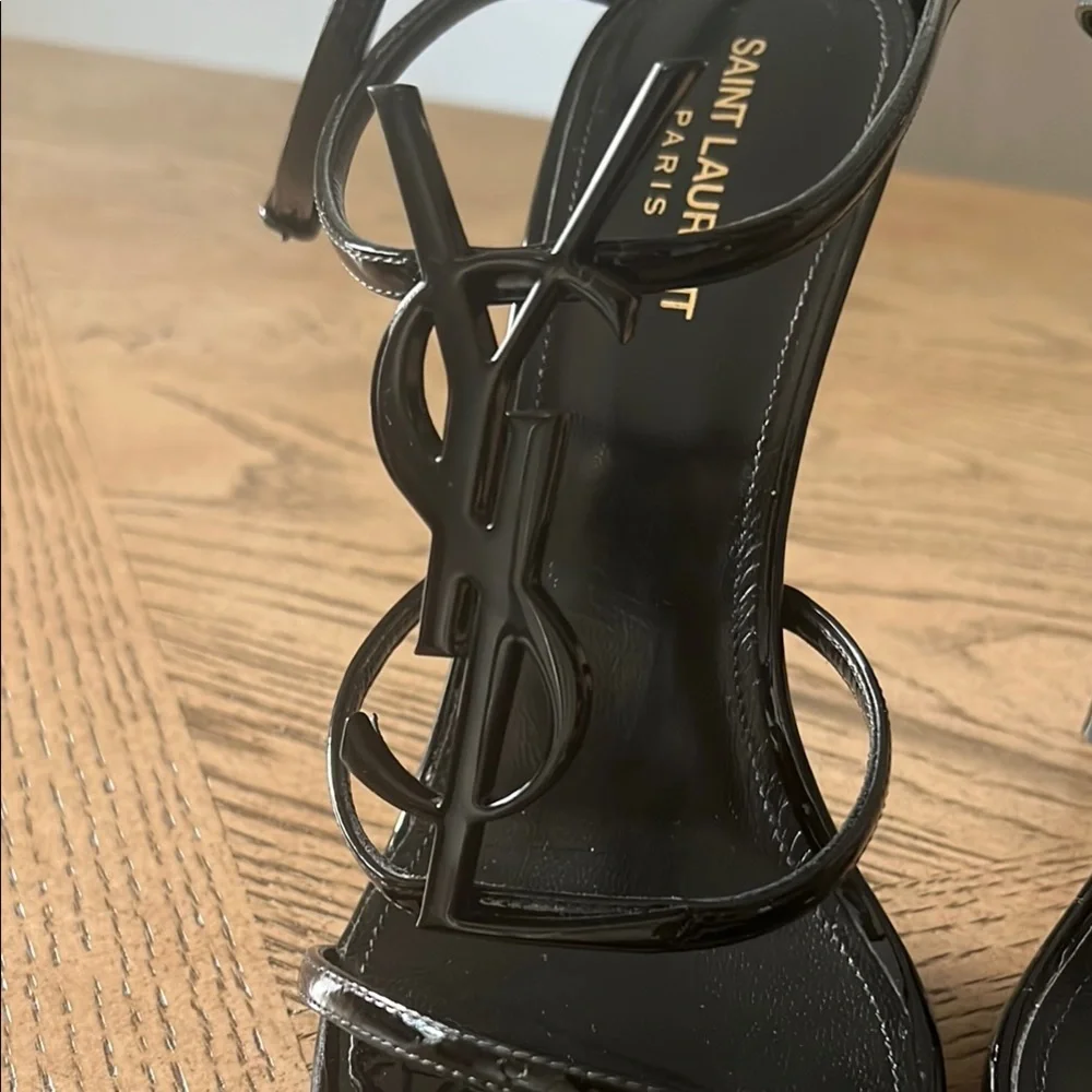 Saint Laurent Black Women's Sandals - Picture 6 of 7